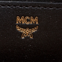 Pre Owned MCM Black Leather X Mini  Studded Strak-Bebe Boo Backpack