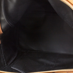 MCM Cognac Visetos Coated Canvas Medium Studs Stark Backpack