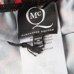 MCQ by Alexander McQueen Multicolor Pixelated Leopard Print Leggings S