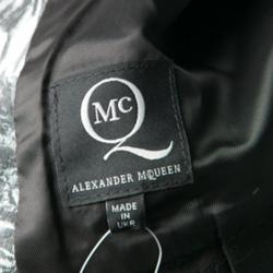 Pre Owned Mcq By Alexander McQueen Printed Foil Effect Sleeveless Dress M