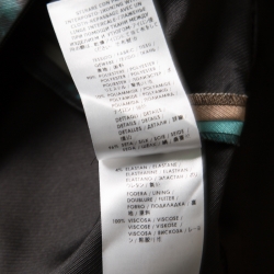 Pre Owned McQ by Alexander McQueen Haze Print Cutout Back Detail Sleeveless Dress S