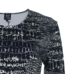 مملوكة مسبقًا McQ by Alexander McQueen Monochrome Printed Body-Con Dress XL