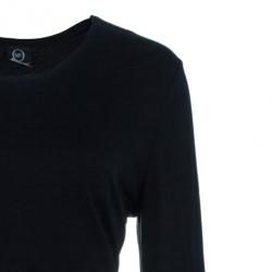 Pre Owned McQ by Alexander Mcqueen Long Sleeve Zip Detail Dress XL