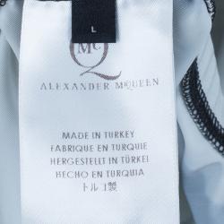 Pre Owned McQ by Alexander McQueen Bird Print Leggings L