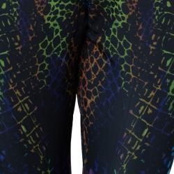 McQ Alexander McQueen Multicolor Kaleidoscope Crocodile Leggings