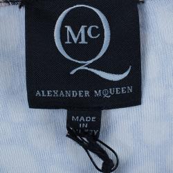 مملوكة مسبقًا فستان أم سي كيو باي ألكساندر ماكوين بأكمام قصيرة M