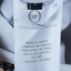 مملوكة مسبقًا فستان أم سي كيو باي ألكساندر ماكوين بأكمام قصيرة M