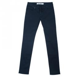 Pre Owned McQ By Alexander McQueen Black Low Waist Skinny Jeans S