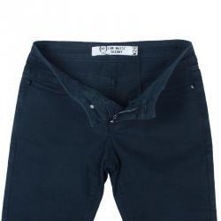 Pre Owned McQ By Alexander McQueen Black Low Waist Skinny Jeans S