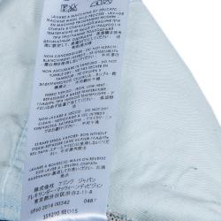 Pre Owned McQ by Alexander McQueen Loose Patchwork Distressed Jeans L