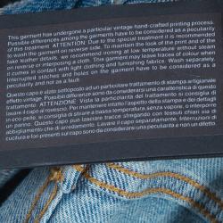 Pre Owned McQ by Alexander McQueen Loose Patchwork Distressed Jeans L