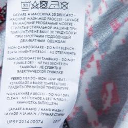 مملوكة مسبقًا فستان أم سي كيو باي أليكساندر مكوين نقشة الفهد أحمر وأسود بلا أكمام L