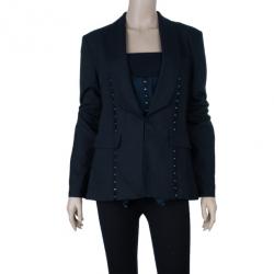 Pre Owned McQ by Alexander McQueen Hook and Eye Tailored Jacket M