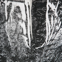 Pre Owned McQ by Alexander McQueen Monochrome Trompe-L'oeil Print Midi Pencil Skirt M