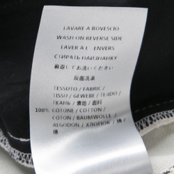 Pre Owned McQ by Alexander McQueen Monochrome Trompe-L'oeil Print Midi Pencil Skirt M