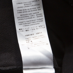 Pre Owned McQ by Alexander McQueen Black Crew Neck Glitter Sweatshirt M