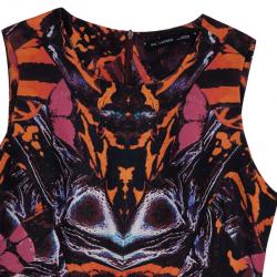 Pre Owned McQ by Alexander McQueen Multicolor Printed Skater Dress M