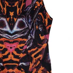 Pre Owned McQ by Alexander McQueen Multicolor Printed Skater Dress M