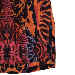 Pre Owned McQ by Alexander McQueen Multicolor Printed Skater Dress M