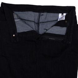 Pre Owned McQ by Alexander McQueen Criss Cross Denim Skirt M