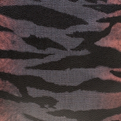 Pre Owned MCQ by Alexander McQueen Multicolor Printed Leather Envelop Clutch