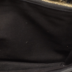 Pre Owned McQ by Alexander McQueen Black Textured Leather Shoulder Bag