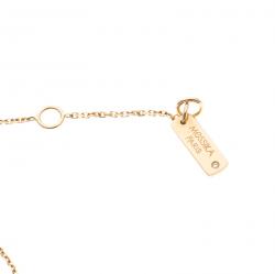 Pre Owned Messika Butterfly Ajouré Diamond & 18k Rose Gold Pendant Necklace