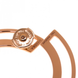 Messika Move Romane 18k Rose Gold Large Hoop Earrings
