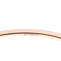 Messika Move Diamond 18k Rose Gold Narrow Bangle Bracelet