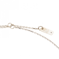 Messika Move Uno Diamond 18k White Gold Necklace