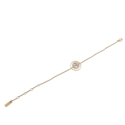 Messika Lucky Move Pavé Diamond 18K Rose Gold Bracelet