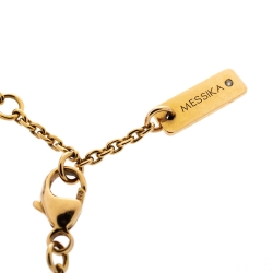 Messika Lucky Move Pavé Diamond 18K Rose Gold Bracelet