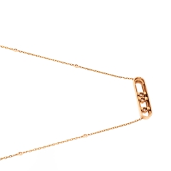 Pre Owned Messika Baby Move Diamond 18K Rose Gold Necklace
