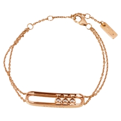 Pre Owned Messika Move Classic Diamond 18K Rose Gold Bracelet