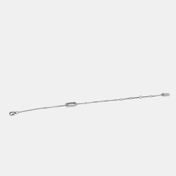 Messika Move Uno Pavé Diamonds 18k White Gold Bracelet