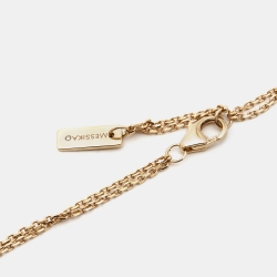 Messika Move Diamond 18k Rose Gold Necklace