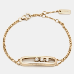 Messika Move Diamonds 18k Rose Gold Bracelet