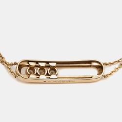 Messika Move Diamonds 18k Rose Gold Bracelet
