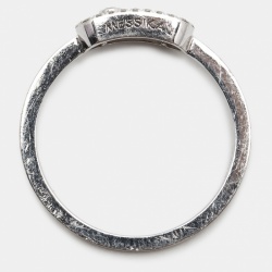 Messika Move Uno Diamonds 18k White Gold Ring Size 53