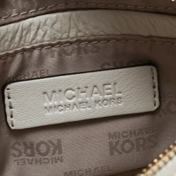 Pre Owned حقيبة كروس مايكل مايكل كورس جلد بيضاء