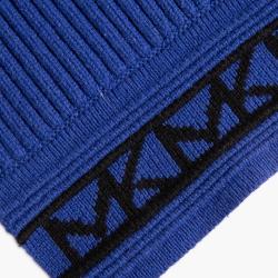 Michael Kors Blue Twilight Trim Scarf