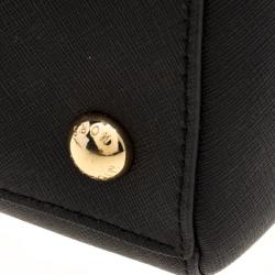 Pre Owned Michael Kors Black Leather Tote