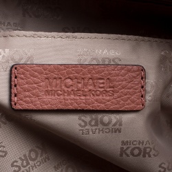 مملوكة مسبقًا حقيبة مايكل كورس سندرين كبيرة جلد وردية أنتيك