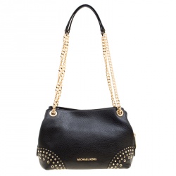 Michael Kors Black Studded Handbag