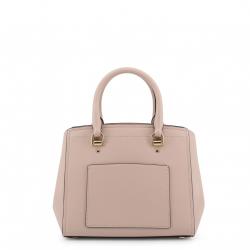 Pre Owned Michael Kors Soft Pink Leather Medium Benning Satchel Bag