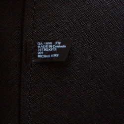 Pre Owned حقيبة يد مايكل كورس لاغدغ كارسون كارياول كبيرة جلد أسود