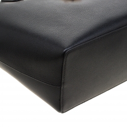 Pre Owned حقيبة يد مايكل كورس لاغدغ كارسون كارياول كبيرة جلد أسود