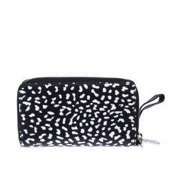 Pre Owned محفظة سمارت فون مايكل كورس جلد نقشة الفهد بحمالة معصم