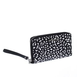 Pre Owned محفظة سمارت فون مايكل كورس جلد نقشة الفهد بحمالة معصم