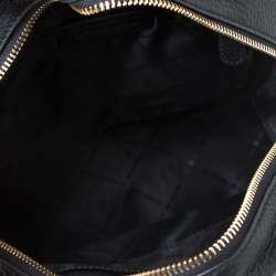 Pre Owned Michael Kors Black Leather Studded Abbey Backpack